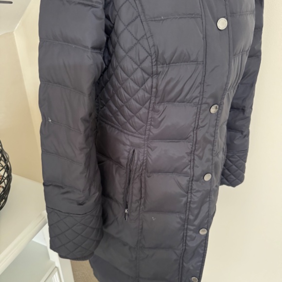 London Fog black puffer coat size small - Picture 4 of 14